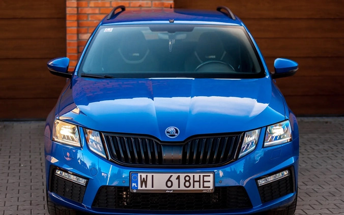 Skoda Octavia cena 85500 przebieg: 77500, rok produkcji 2017 z Piaski małe 781